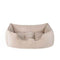 Rosewood 40 Winks Cord Square Beige Bed Large