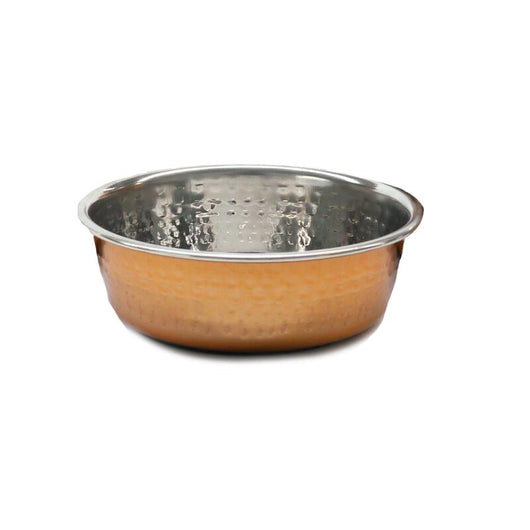 Rosewood Deluxe Stainless Steel Hammered Copper Bowl 940ml Rosewood