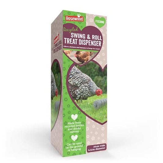 Rosewood Play-Time Recycled Swing & Roll Treat Dispenser Rosewood Play-Time