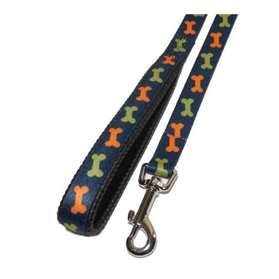 Rosewood Nylon Bone Dog Lead 102 x 2cm Rosewood