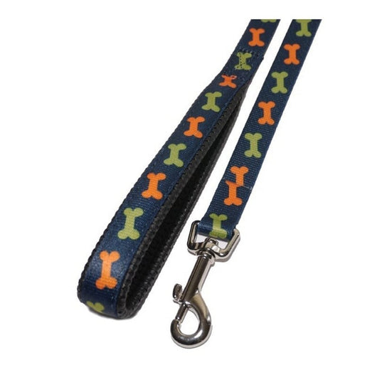 Rosewood Nylon Bone Dog Lead 102 x 2cm Rosewood