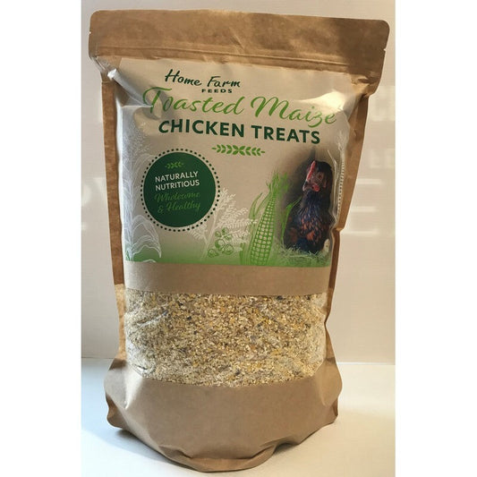 Home Farm Feeds Toasted Maize Chicken Treats 2kg Home Farm Feeds