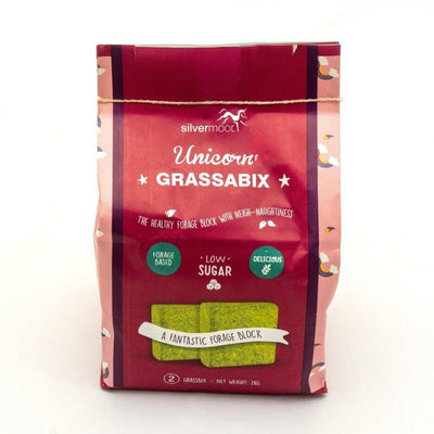 Silvermoor Minty Unicorn Grassabix 1kg x 2 Silvermoor