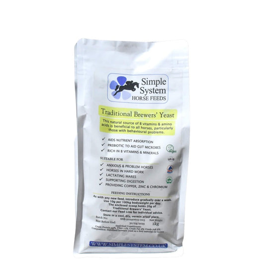Simple System Traditional Brewers Yeast 1kg Simple System