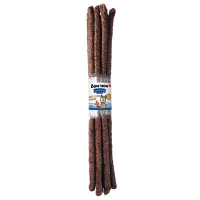 Bow Wow Goose Liver Sausage Dog Treats 150g x 12 Bow Wows
