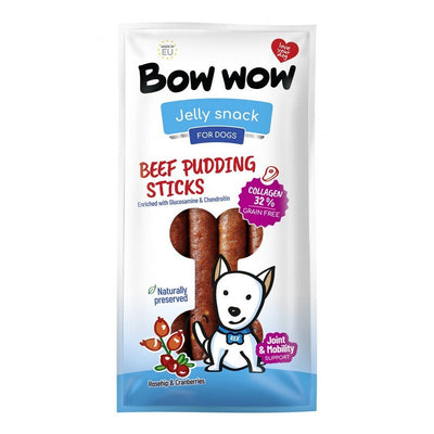 Bow Wow Pudding Stick Beef 170g x 6 Bow Wows