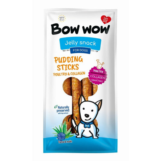Bow Wow Pudding Stick Chicken 170g x 6 Bow Wows