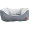 Snug & Cosy Novara Rectangular Charcoal Dog Bed 106cm