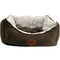 Snug & Cosy Novara Brown Rectangle Bed 91cm