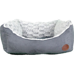 Snug & Cosy Novara Rectangle Charcoal Bed 53cm Snug & Cosy