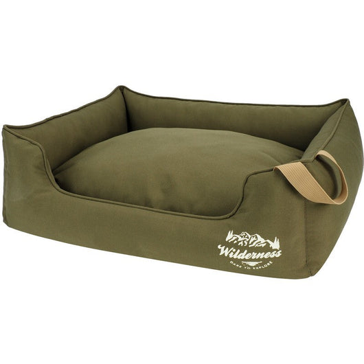 Snug & Cosy Wilderness Olive Rectangle Bed 107cm Snug & Cosy