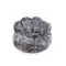 Snug & Cosy Anti Anxiety Paw Donut Grey Bed Small