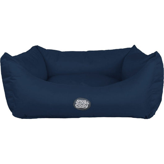 Snug & Cosy Pescara Rectangle Navy Bed 53cm Snug & Cosy