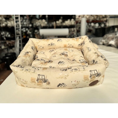 Snug&Cosy Farmyard Cream Rectangle 64cm Snug & Cosy