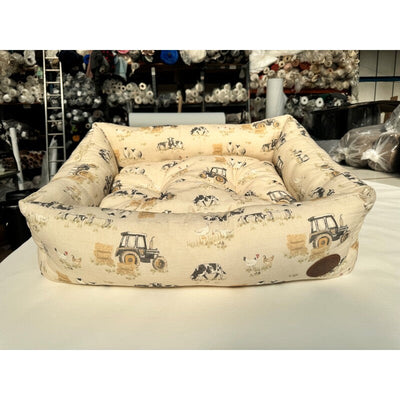 Snug&Cosy Farmyard Cream Rectangle 76cm Snug & Cosy