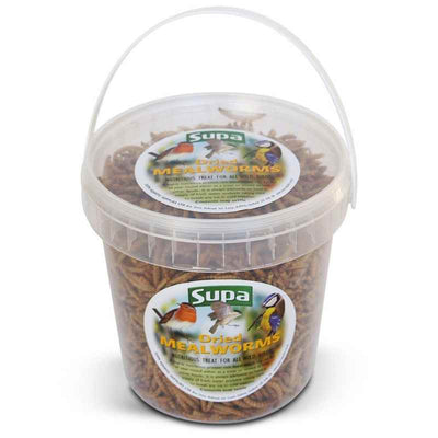 Supa Dried Mealworms 500ml x 4 Mealworms