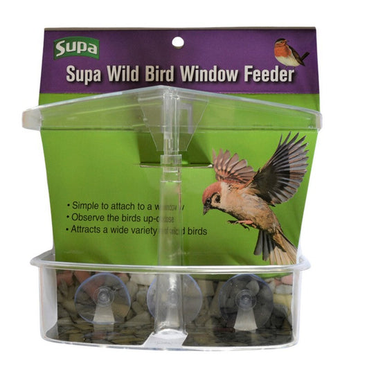 Supa Wild Bird Window Feeder Supa Aquatics
