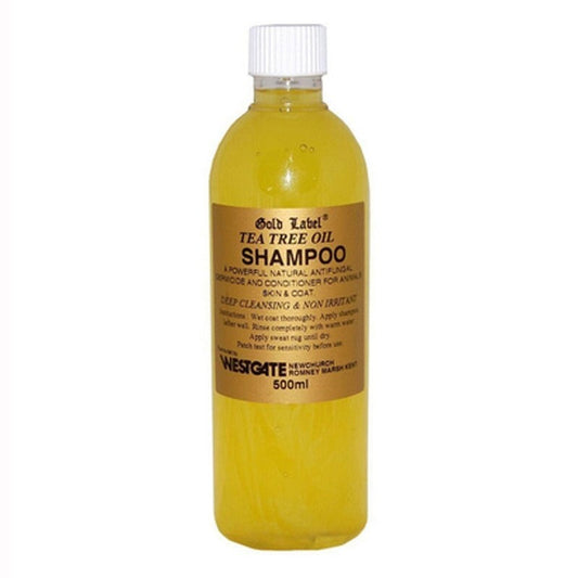 Gold Label Stock Shampoo Tea Tree 500ml Gold Label