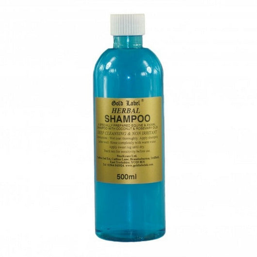 Gold Label Stock Shampoo Herbal 500ml Gold Label