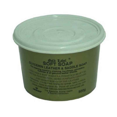 Gold Label Soft Saddle Soap 500g Gold Label