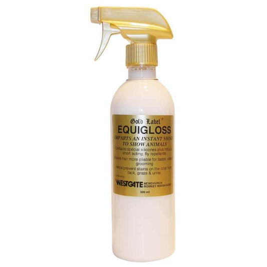 Gold Label Equigloss Spray 500ml Gold Label