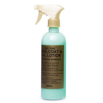 Gold Label Mane, Tail & Coat Spray 500ml Gold Label