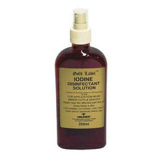 Gold Label Iodine Spray 250ml Gold Label