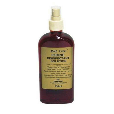Gold Label Iodine Spray 250ml Gold Label