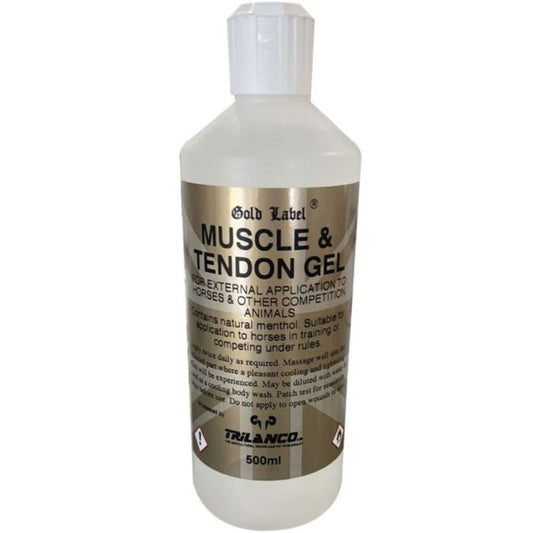 Gold Label Muscle & Tendon Gel 500ml Gold Label