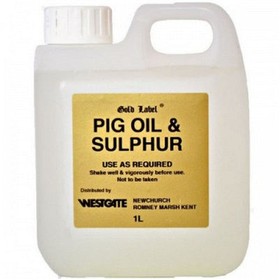 Gold Label Pig Oil & Sulphur 1L Gold Label