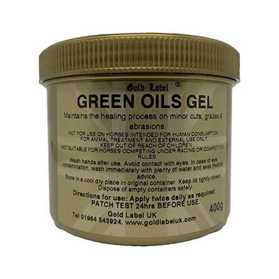 Gold Label Green Oils Gel 400g Gold Label