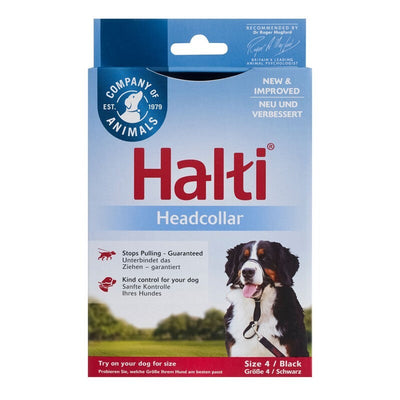 Halti Head Collar Black - Size 4 Halti