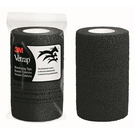 3M Vetrap Bandaging Tape Black Vetrap