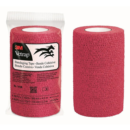 3M Vetrap Bandaging Tape Red Vetrap