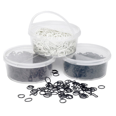 Lincoln Plaiting Bands Tub - Black Lincoln