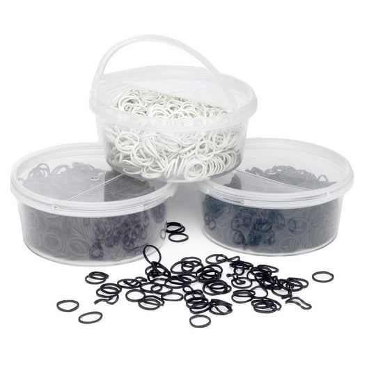 Lincoln Plaiting Bands Tub - Black Lincoln