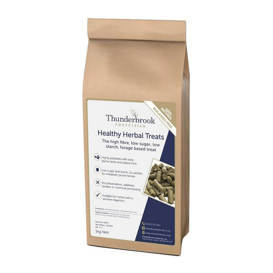 Thunderbrook Equestrian Healthy Herbal Treats 1kg Thunderbrook