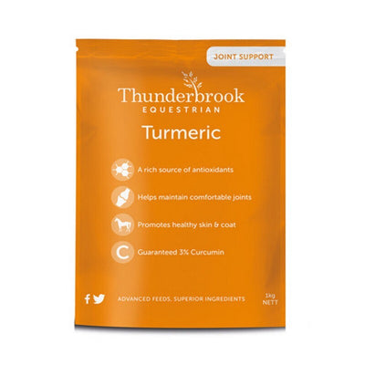 Thunderbrook Equestrian Tumeric 1kg Thunderbrook