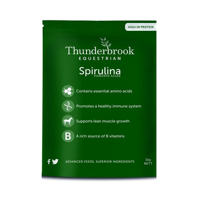 Thunderbrook Equestrian Spirulina Pratensis 1kg Thunderbrook