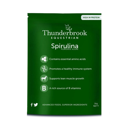 Thunderbrook Equestrian Spirulina Pratensis 1kg Thunderbrook