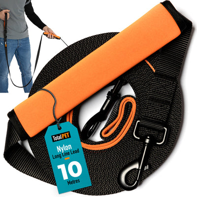 Total Pet Nylon Training Dog Lead 10m Total Pet