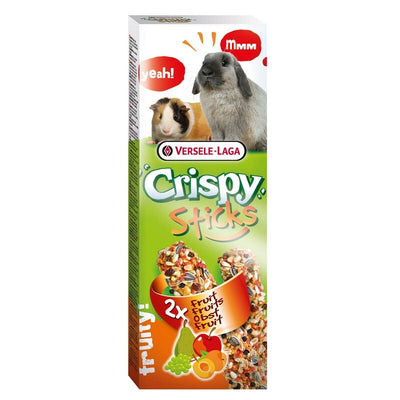 Versele Laga Crispy Sticks Rabbit & Guinea Pig Fruit 110g x 8 Versele Laga Crispy