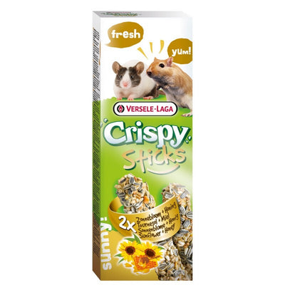 Versele Laga Crispy Sticks Gerbil & Mouse Sunflower Seed 110g x 8 Versele Laga Crispy