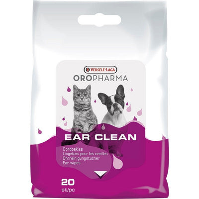 Versele Laga Oropharma Ear Clean Moist Wipes 20 sheets x 6 Versele Laga Oropharma