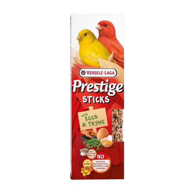 Versele Laga Prestige Sticks Canaries with Eggs & Thyme 60g x 10 Versele Laga Prestige