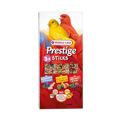 Versele Laga Prestige Sticks Canaries Triple Variety Pack 90g x 10 Versele Laga Prestige