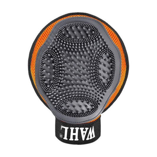 Wahl Grooming Glove Orange & Grey Wahl