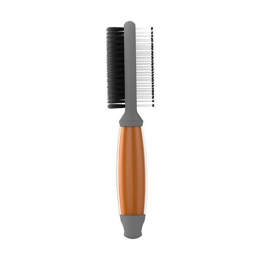 Wahl Double Sided Soft Brush with Orange Gel Handle Wahl
