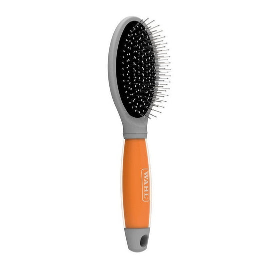 Wahl Pin Brush with Orange Gel Handle Large Wahl