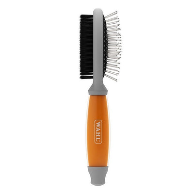 Wahl Double Sided Brush with Orange Gel Handle Wahl